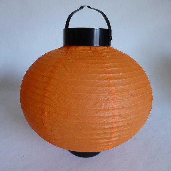 NEW BOSTON WAREHOUSE HALLOWEEN PUMPKIN PAPER BATTERY POWERED LANTERNS (LOT OF 5) - Picture 2 of 15